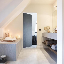 BerryAlloc vinylgolv, Comfort 55 Tile, Cement Ljusgrå