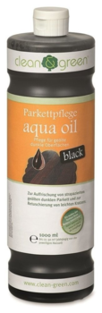 Clean & Green parkettvård aqua oil black - UTFÖRSÄLJNING