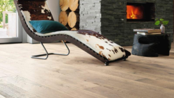 Haro plankgolv - Ek tobaksgrå Sauvage retro borstad nL+