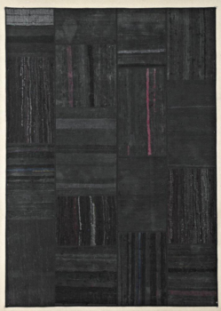 Vintage patchwork svart - REST 160X230 CM