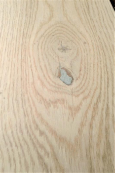 Ekplanka Rustik Vit Mattlack