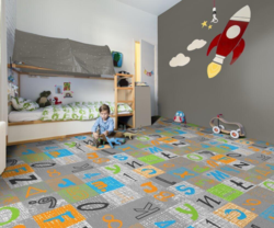 Jumpy Boucle golvmatta - Griffin - RESTPARTI