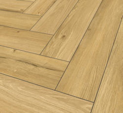 SPC vinyl klickgolv - Fiskben, Honey Oak P7001