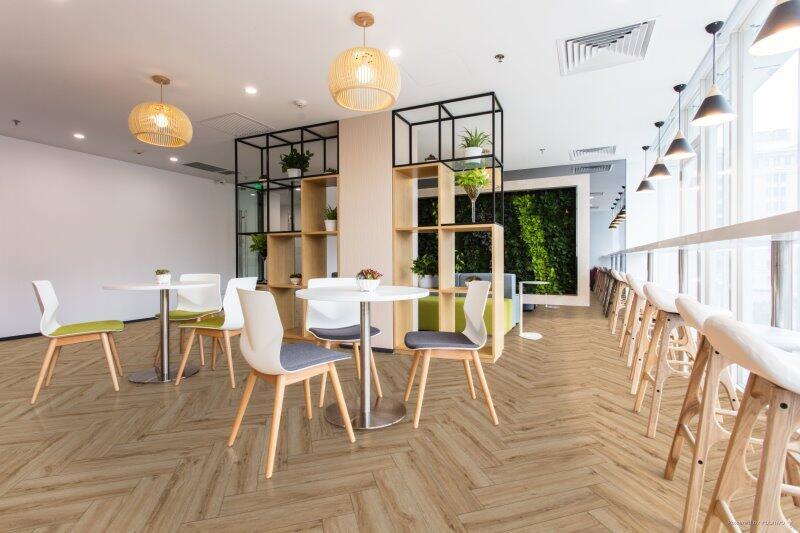 SPC vinyl klickgolv - Fiskben, Vail Oak  P1003