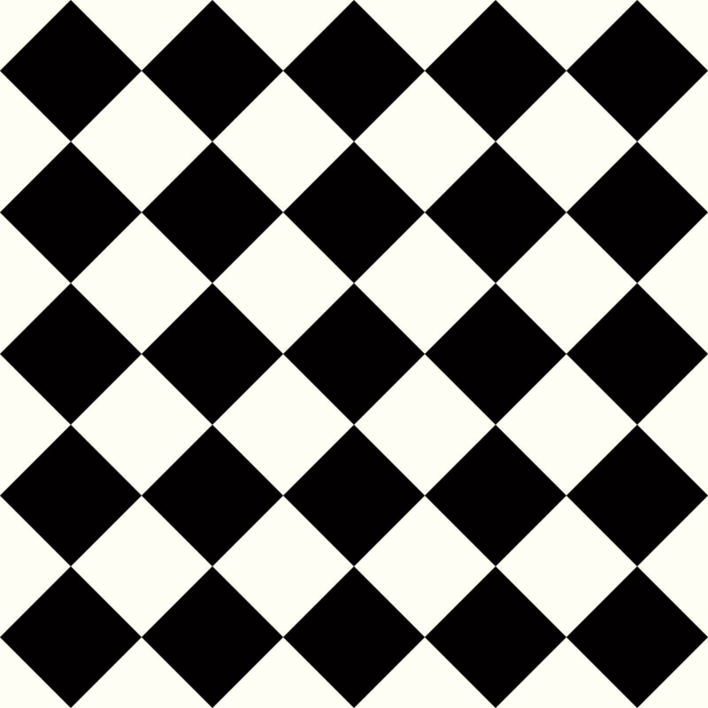 Artifact Vinylgolv - York Harlequin svart/vit