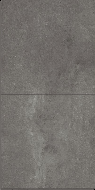 LVT Elite-platta med fog och korkbaksida, Grå 214