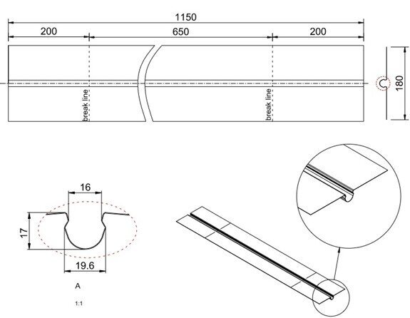 GT Build Ø16 mm. - 0,3 mm. Alu värmefördelningsplåt