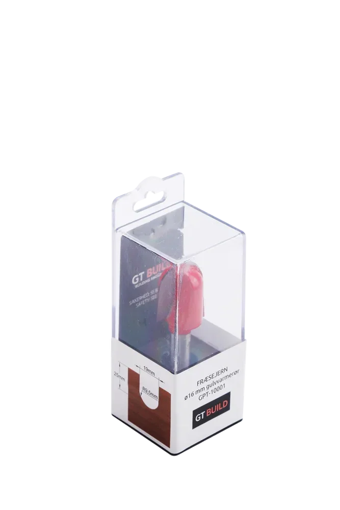 Fräsjärn för Ø 16 mm. golvvärmeslang