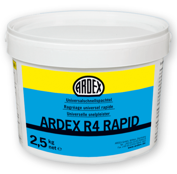 Ardex R4 Rapid - Vägg- och golvspackelmassa