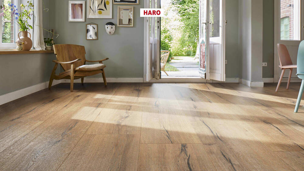 Haro laminatgolv, Gran Via - Ek Italica, Natur