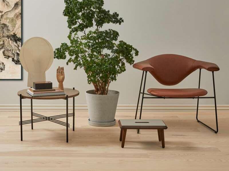 Timberman Slotsplank - Ask Accent borstad, Ultra lack vit