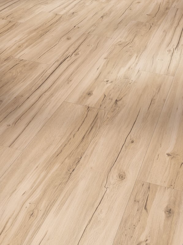 Parador vinyl Basic 30 - Ek Memory slipad borstad struktur, Planka