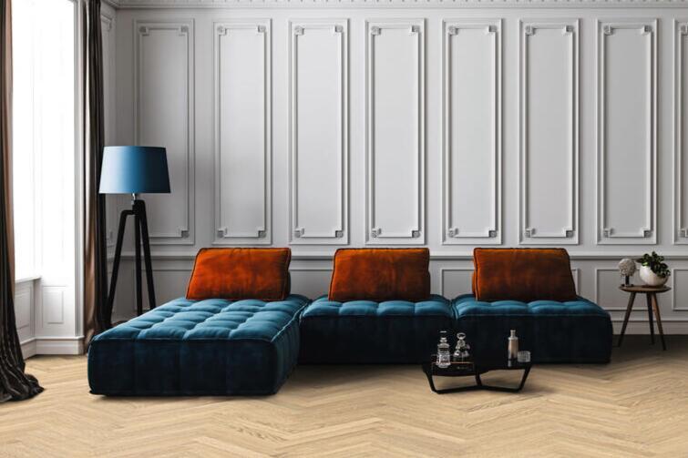 Sillbensparkett Allegro - Ek invisible Trend borstad nD