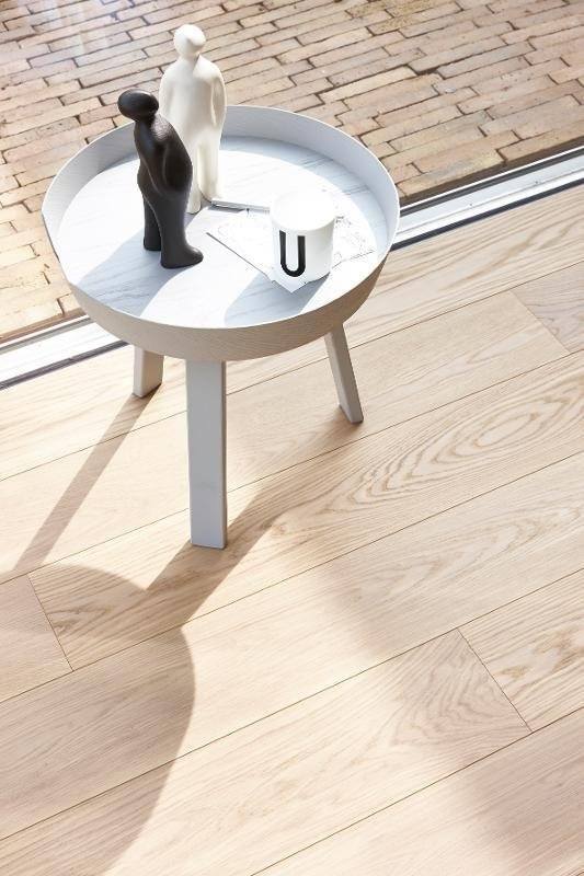 BOEN Ek vit Live Pure Andante, Planka