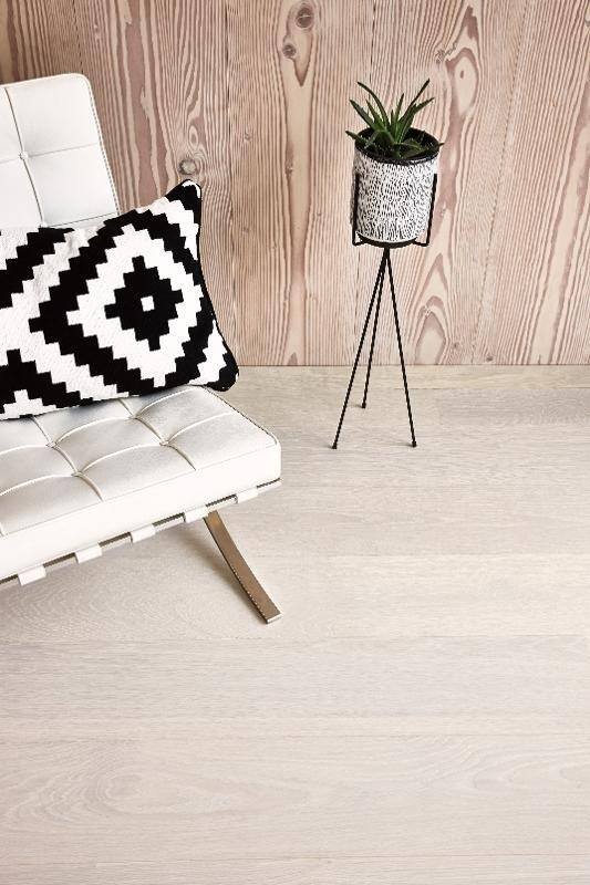 BOEN Ek vit Live Pure Andante, Plank