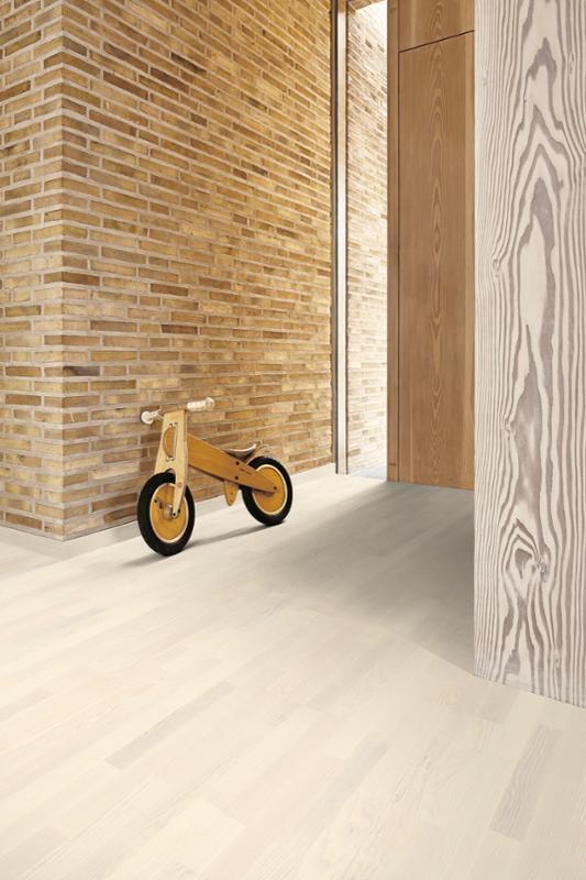 BOEN Ask Andante Vit, Parkett