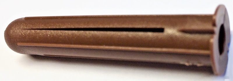 Pluggar, bruna, 8 mm - 200 st.