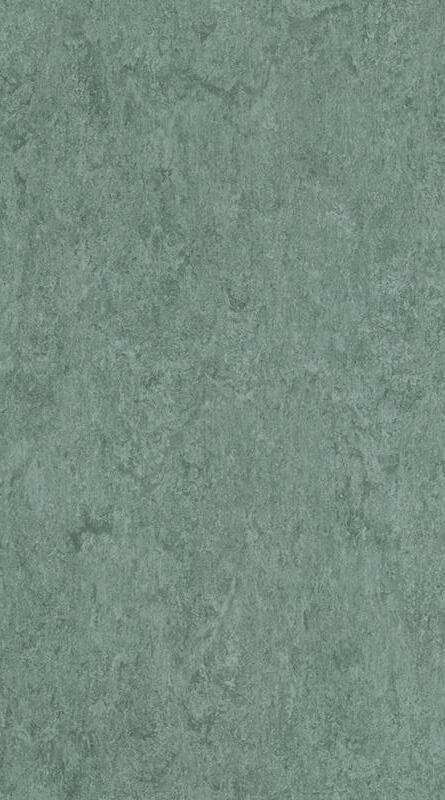 DLW Marmorette linoleum, Grey Turquoise