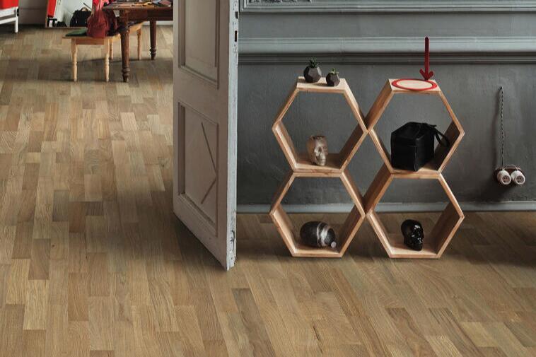 Haro parkettgolv - Ek invisible Naturale borstad nL+