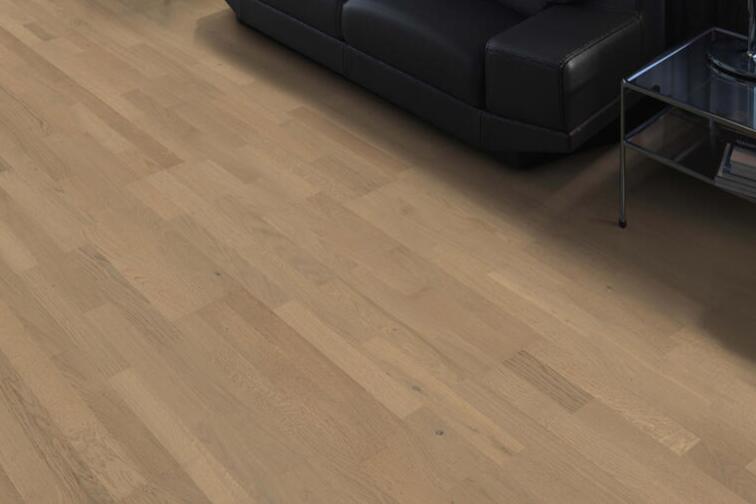Haro parkettgolv - Ek sandgrå Naturale borstad nL+