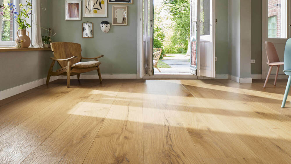 Haro laminatgolv - Plankgolv, Alpinek, Natur