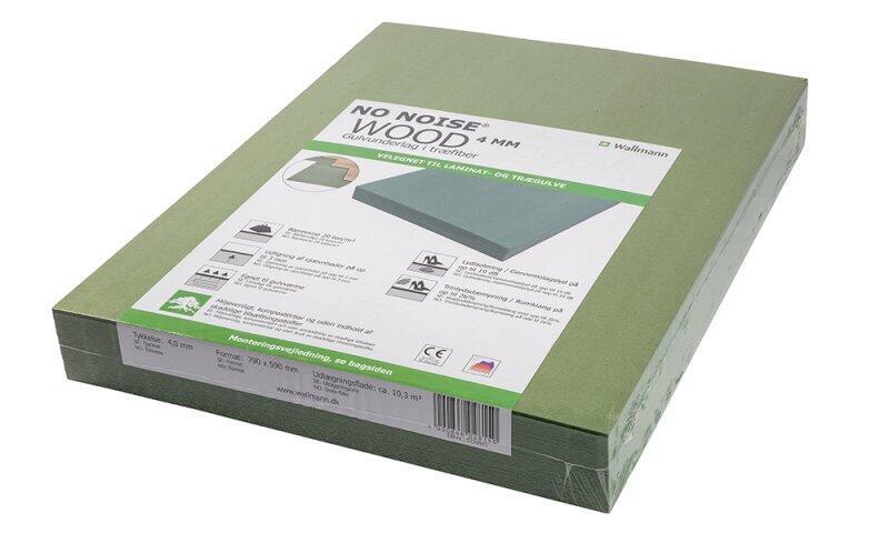 No Noise Wood Golvunderlag 4 mm.