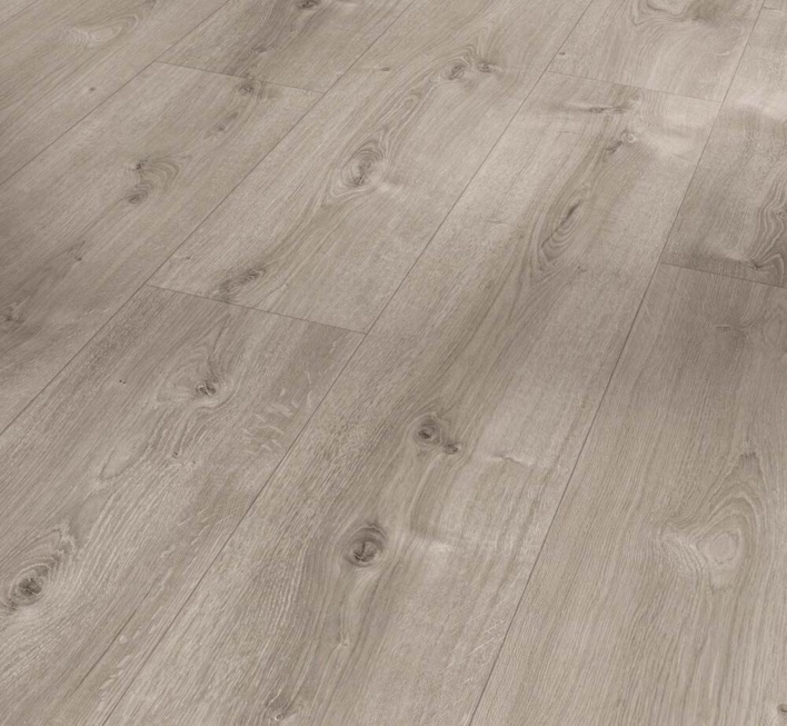 Parador Basic 600 - Ek Valere pärlgrå kalkad naturstruktur, Bred planka