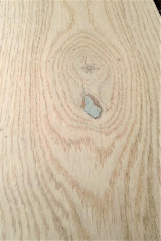 Ekplanka Rustik Vit Mattlack