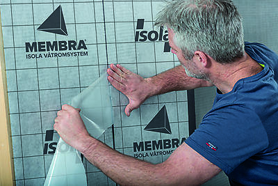 Nordic Fos, Våtrumsmembran - 13,5 m²
