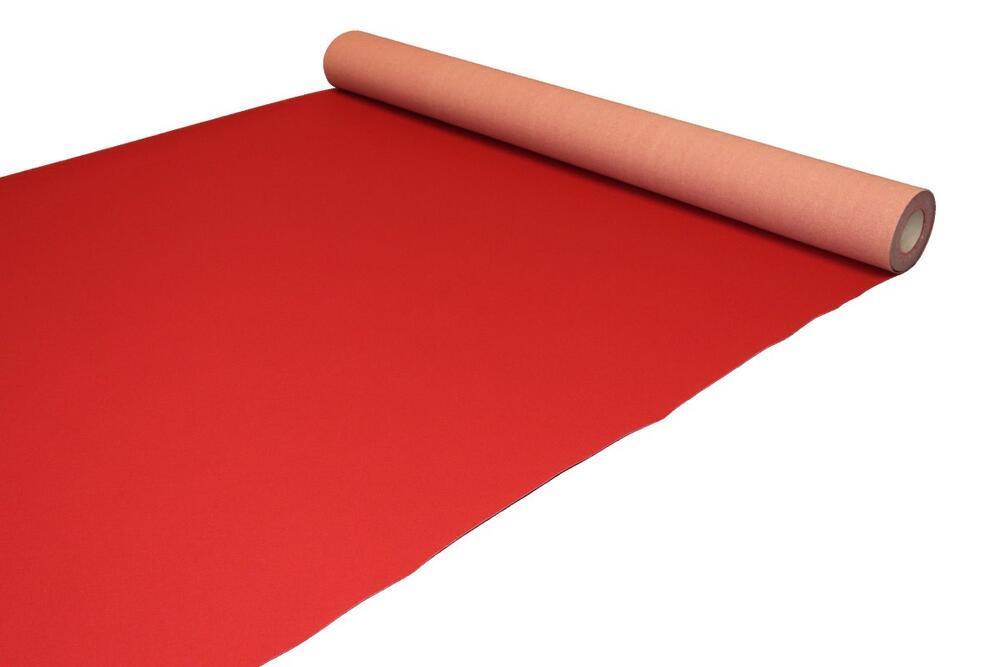 Bordeauxröd löpare i nålfilt - 2 meters bredd - REST 270X200 CM