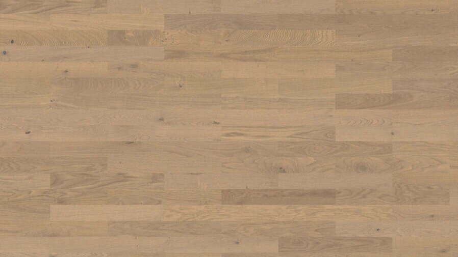 Fiskbensparkett Allegro - Ek sandgrå Naturale borstad nD