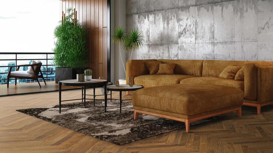 Classico stav - Rökt ek Trend borstad nD