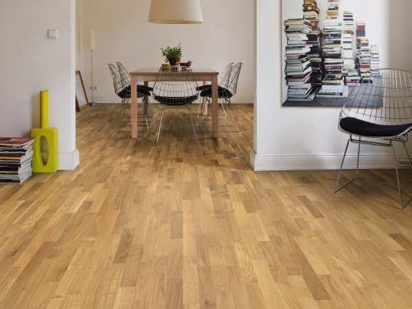 Parkettgolv 3-stav - Ek Family borstad - REST 4,7 M²