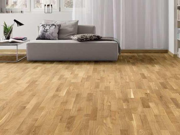 Parkettgolv 3-stav - Ek Family borstad - REST 4,7 M²