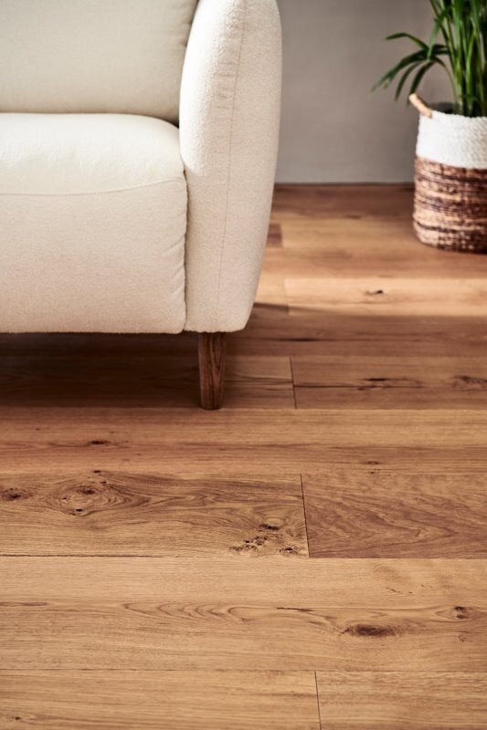 Trägolv - Ek Palazzo Rustik, borstad mattlack