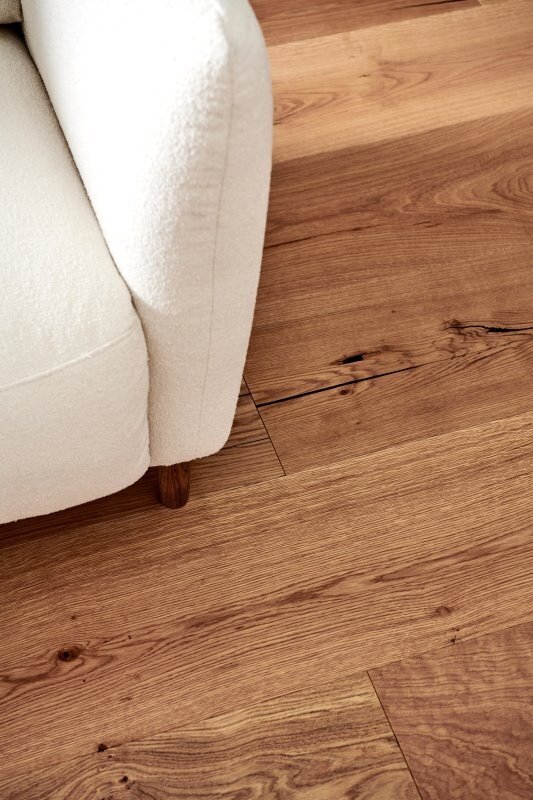 Trägolv - Ek Palazzo Rustik, borstad mattlack