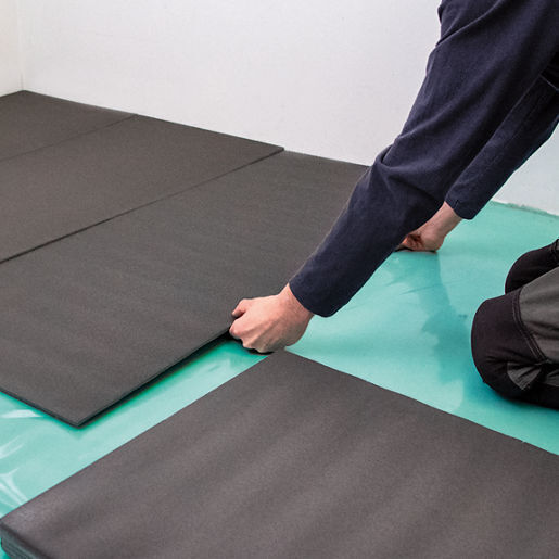 Pergo, QuickHeat-plattor 7 mm.