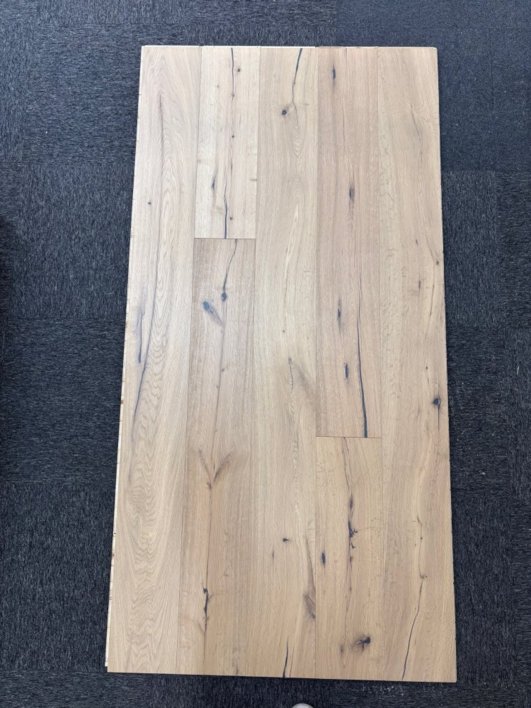 Trägolv Originals Rökt Ek, vitoljad - RESTPARTI