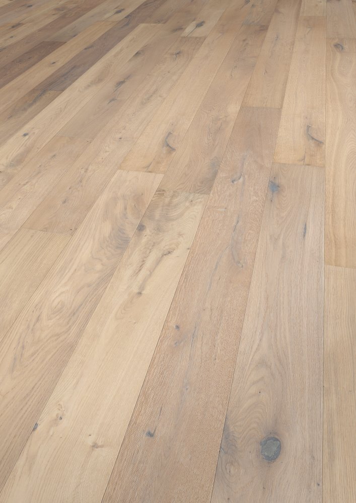 Trägolv Originals Rökt Ek, vitoljad - RESTPARTI