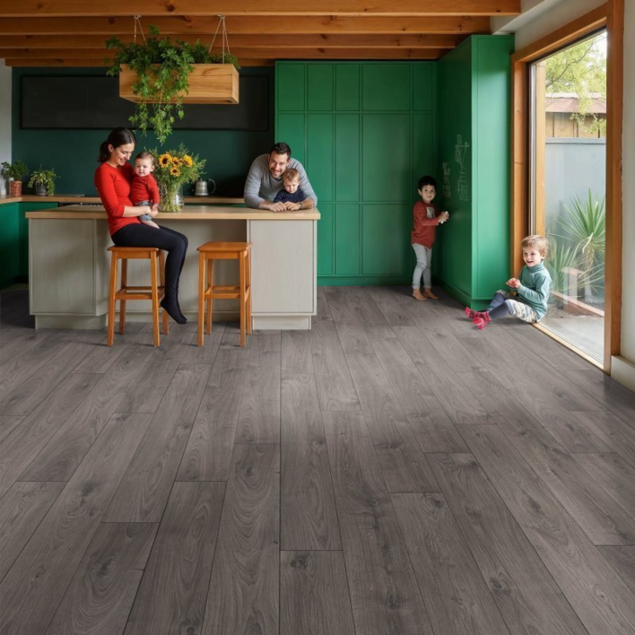 KIWI Now laminatgolv, Grey Oak