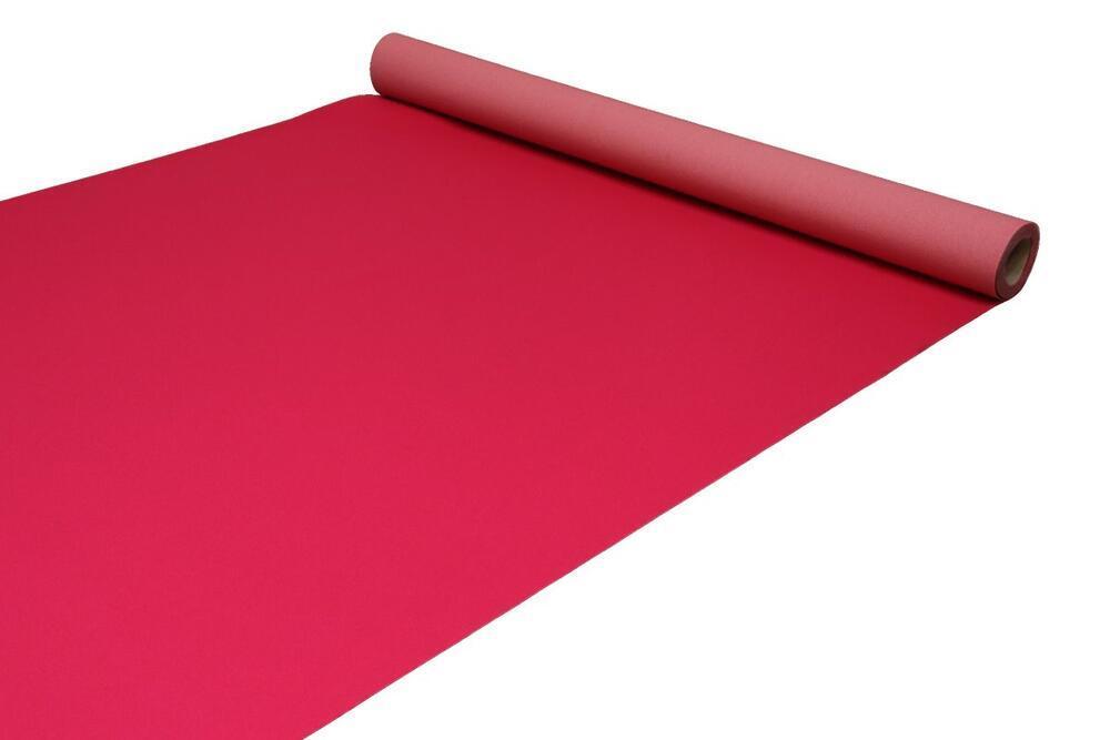 Mässmatta - Rosa löpare i nålfilt - REST 400X200 CM.