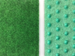 Cricket grön nålfiltsgräsmatta med noppor - REST 235X400 CM.